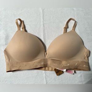 NWT Victoria Secret PINK Wear Everywhere Wireless Push-Up Bra